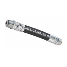 ¾'' Low Perm Hardwall Hose with ¾” NPT M Permanent External Crimp Chrome Plated Brass Couplings