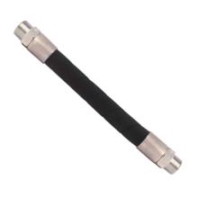 1” Hardwall Hose with 1'' NPT M Chrome Plated Brass Fixed Couplings
