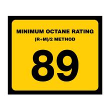 89 OCTANE DECAL