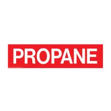 D-316 PUMP AD. PANEL DECAL - PROPANE