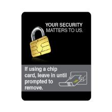 DG9-EMV-BLK-H EMV CARD READER INSERT GRAPHIC